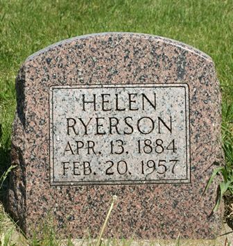 RYERSON, HELEN - Winnebago County, Iowa | HELEN RYERSON 