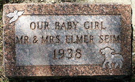 SEIM, BABY GIRL - Winnebago County, Iowa | BABY GIRL SEIM 