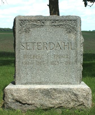 SETERDAHL, THOMAS - Winnebago County, Iowa | THOMAS SETERDAHL 