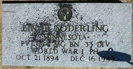 SODERLING, EINAR - Winnebago County, Iowa | EINAR SODERLING 