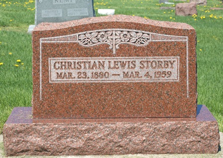 STORBY, CHRISTIAN LEWIS - Winnebago County, Iowa | CHRISTIAN LEWIS STORBY 