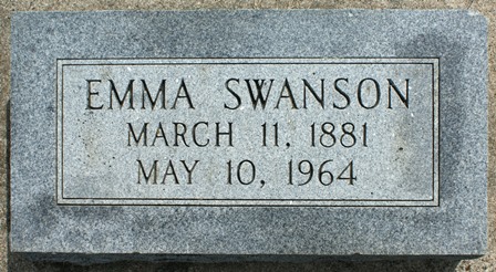LEWIS SWANSON, EMMA - Winnebago County, Iowa | EMMA LEWIS SWANSON 