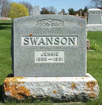 SWANSON, JENNIE - Winnebago County, Iowa | JENNIE SWANSON 