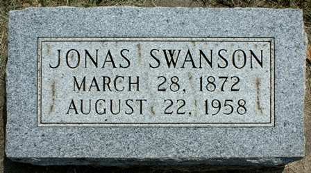 SWANSON, JONAS - Winnebago County, Iowa | JONAS SWANSON 
