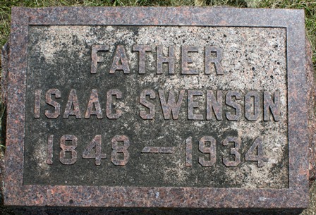 SWENSON, ISAAC - Winnebago County, Iowa | ISAAC SWENSON 