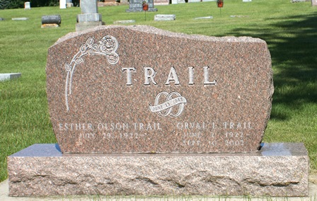 OLSON TRAIL, ESTHER - Winnebago County, Iowa | ESTHER OLSON TRAIL 