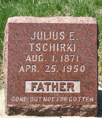 TSCHIRKI, JULIUS - Winnebago County, Iowa | JULIUS TSCHIRKI 