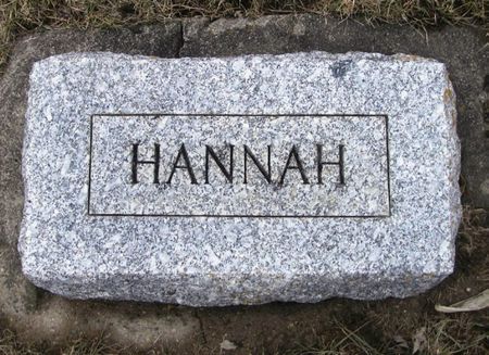 ????, HANNAH - Winneshiek County, Iowa | HANNAH ???? 
