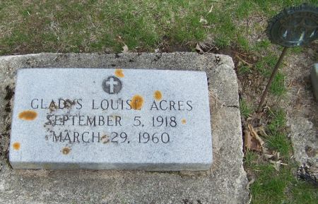 ACRES, GLADYS LOUISE - Winneshiek County, Iowa | GLADYS LOUISE ACRES 