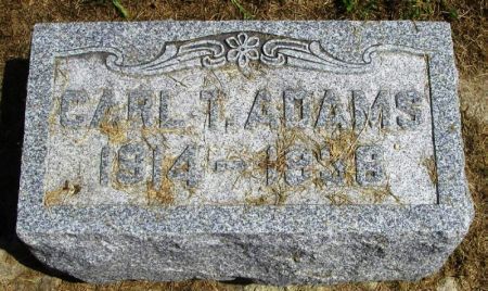 ADAMS, CARL T. - Winneshiek County, Iowa | CARL T. ADAMS 