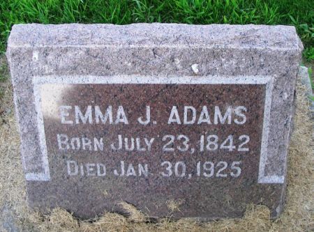 ADAMS, EMMA J. - Winneshiek County, Iowa | EMMA J. ADAMS 