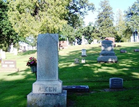 AIKEN, S. FAMILY STONE - Winneshiek County, Iowa | S. FAMILY STONE AIKEN 