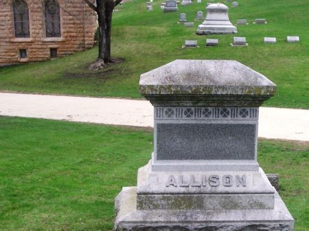 ALLISON, CHAS. W. FAMILY STONE - Winneshiek County, Iowa | CHAS. W. FAMILY STONE ALLISON 