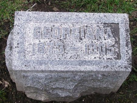 ALLISON, GEORGIANA - Winneshiek County, Iowa | GEORGIANA ALLISON 