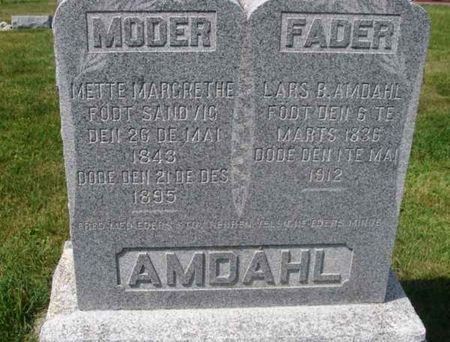 SANDVIG AMDAHL, METTE MARGRETHE - Winneshiek County, Iowa | METTE MARGRETHE SANDVIG AMDAHL 