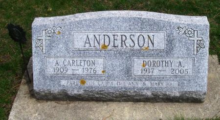 ANDERSON, A. CARLETON - Winneshiek County, Iowa | A. CARLETON ANDERSON 