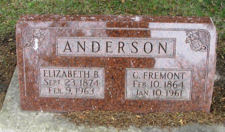 ANDERSON, ELIZABETH B. - Winneshiek County, Iowa | ELIZABETH B. ANDERSON 