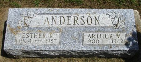 ANDERSON, ARTHUR M. - Winneshiek County, Iowa | ARTHUR M. ANDERSON 
