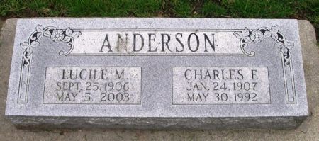 ANDERSON, CHARLES F. - Winneshiek County, Iowa | CHARLES F. ANDERSON 