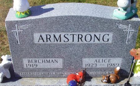 ARMSTRONG, ALICE - Winneshiek County, Iowa | ALICE ARMSTRONG 