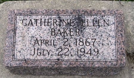 BAKER, CATHERINE ELLEN - Winneshiek County, Iowa | CATHERINE ELLEN BAKER 