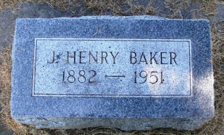 BAKER, J. HENRY - Winneshiek County, Iowa | J. HENRY BAKER 