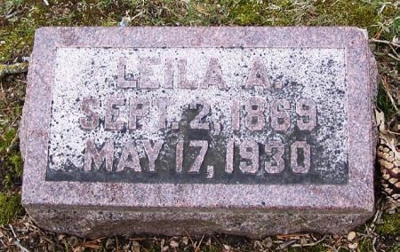 BAKER, LEILA A. - Winneshiek County, Iowa | LEILA A. BAKER 