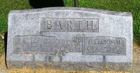 BARTH, TELEFORD M. - Winneshiek County, Iowa | TELEFORD M. BARTH 