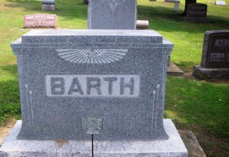 BARTH, CHARLES J. FAMILY STONE - Winneshiek County, Iowa | CHARLES J. FAMILY STONE BARTH 