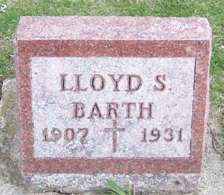 BARTH, LLOYD S. - Winneshiek County, Iowa | LLOYD S. BARTH 