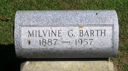 BARTH, MILVINE G. - Winneshiek County, Iowa | MILVINE G. BARTH 