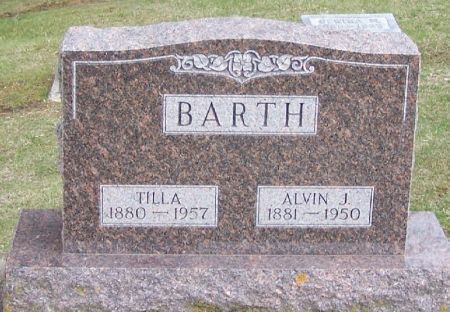 BARTH, ALVIN J. - Winneshiek County, Iowa | ALVIN J. BARTH 