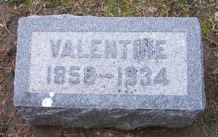 BARTH, VALENTINE - Winneshiek County, Iowa | VALENTINE BARTH 