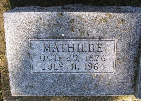 BARTHELL, MATHILDE - Winneshiek County, Iowa | MATHILDE BARTHELL 