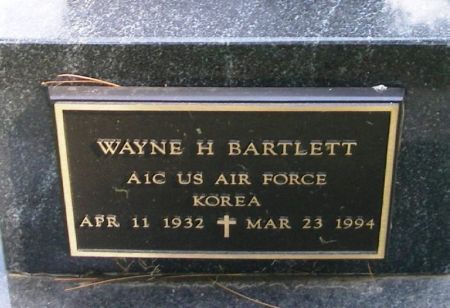 BARTLETT, WAYNE H. - Winneshiek County, Iowa | WAYNE H. BARTLETT 
