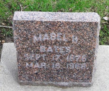 BATES, MABEL H. - Winneshiek County, Iowa | MABEL H. BATES 