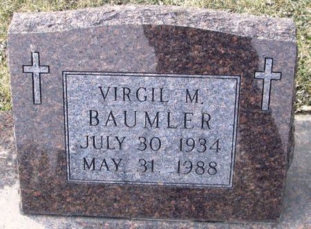 BAUMLER, VIRGIL M. - Winneshiek County, Iowa | VIRGIL M. BAUMLER 