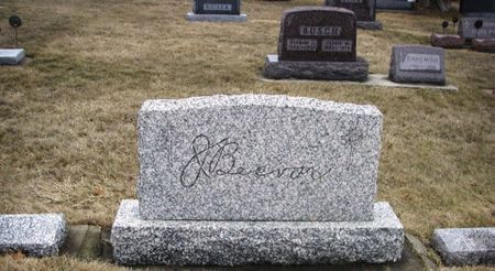 BECVAR, JACOB J. FAMILY STONE - Winneshiek County, Iowa | JACOB J. FAMILY STONE BECVAR 