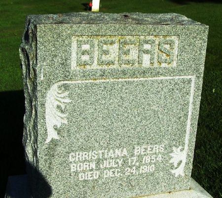 BEERS, CHRISTINA - Winneshiek County, Iowa | CHRISTINA BEERS 