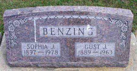 BENZING, GUST J. - Winneshiek County, Iowa | GUST J. BENZING 