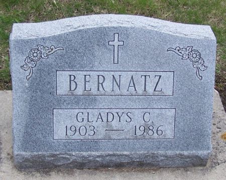 BERNATZ, GLADYS C. - Winneshiek County, Iowa | GLADYS C. BERNATZ 