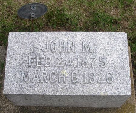 BERNATZ, JOHN M. - Winneshiek County, Iowa | JOHN M. BERNATZ 