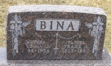BINA, ALBINA J. - Winneshiek County, Iowa | ALBINA J. BINA 