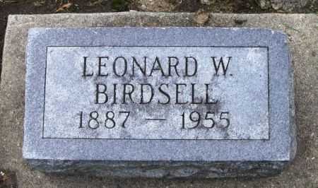 BIRDSELL, LEONARD W. - Winneshiek County, Iowa | LEONARD W. BIRDSELL 