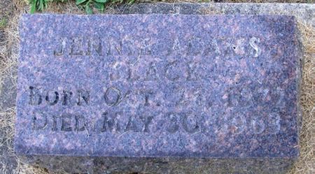 BLACK, JENNIE - Winneshiek County, Iowa | JENNIE BLACK 