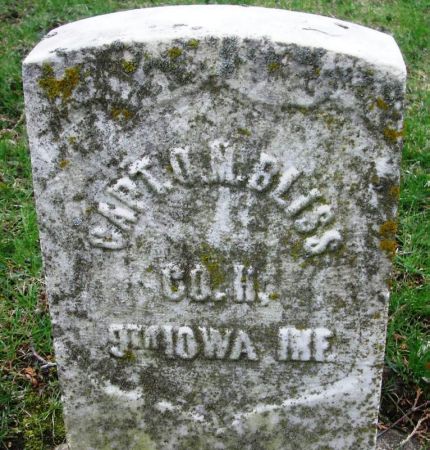 BLISS, O. M. CAPT. - Winneshiek County, Iowa | O. M. CAPT. BLISS 