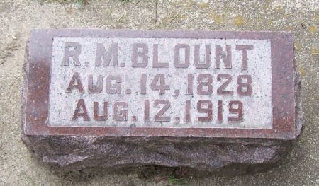 BLOUNT, R. M. - Winneshiek County, Iowa | R. M. BLOUNT 