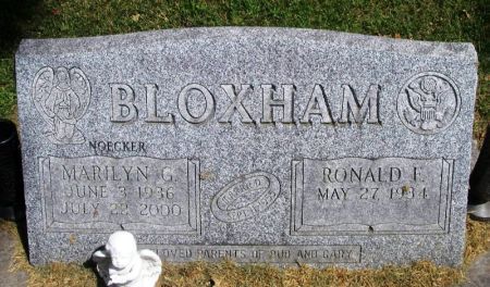 BLOXHAM, MARILYN G. - Winneshiek County, Iowa | MARILYN G. BLOXHAM 