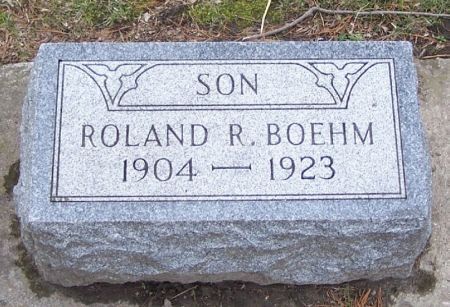 BOEHM, ROLAND R. - Winneshiek County, Iowa | ROLAND R. BOEHM 