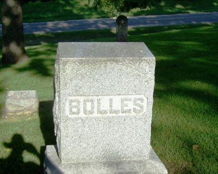 BOLLES, JOHN FAMILY STONE - Winneshiek County, Iowa | JOHN FAMILY STONE BOLLES 